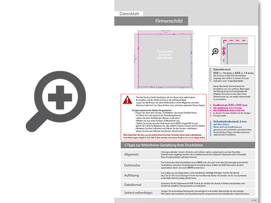 Product Bild firmenschild_in_frei-form_(eine_konturfr__sung_m__glich)__einseitig_4_0-farbig_bedruckt