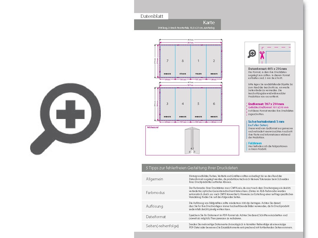 Product Bild trauerkarte__gefalzt_auf_din_lang__vertikaler_3-bruch_fensterfalz__8-seitig