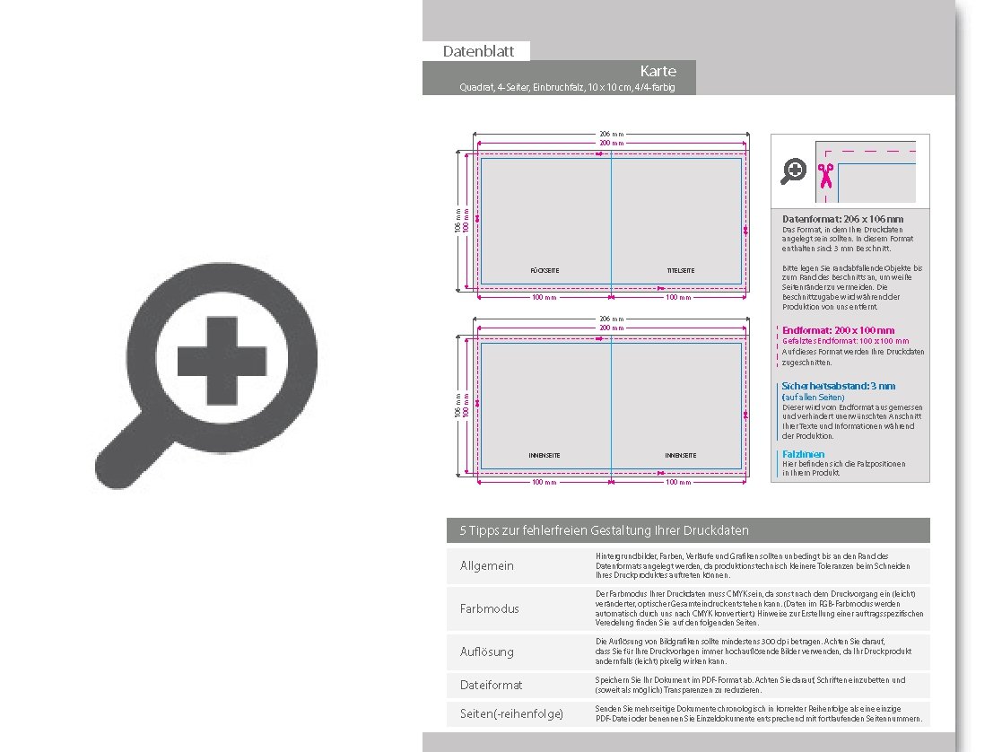 Product Bild trauerkarte__gefalzt_auf_quadrat_10_0_cm_x_10_0_cm__vertikaler_mittelfalz__4-seitig