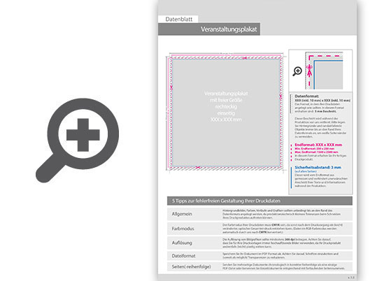 Product Bild veranstaltungsplakat_auf_hohlkammerplatte_mit_freier_gr____e_(rechteckig)___einseitig_4_0-farbig_bedruckt